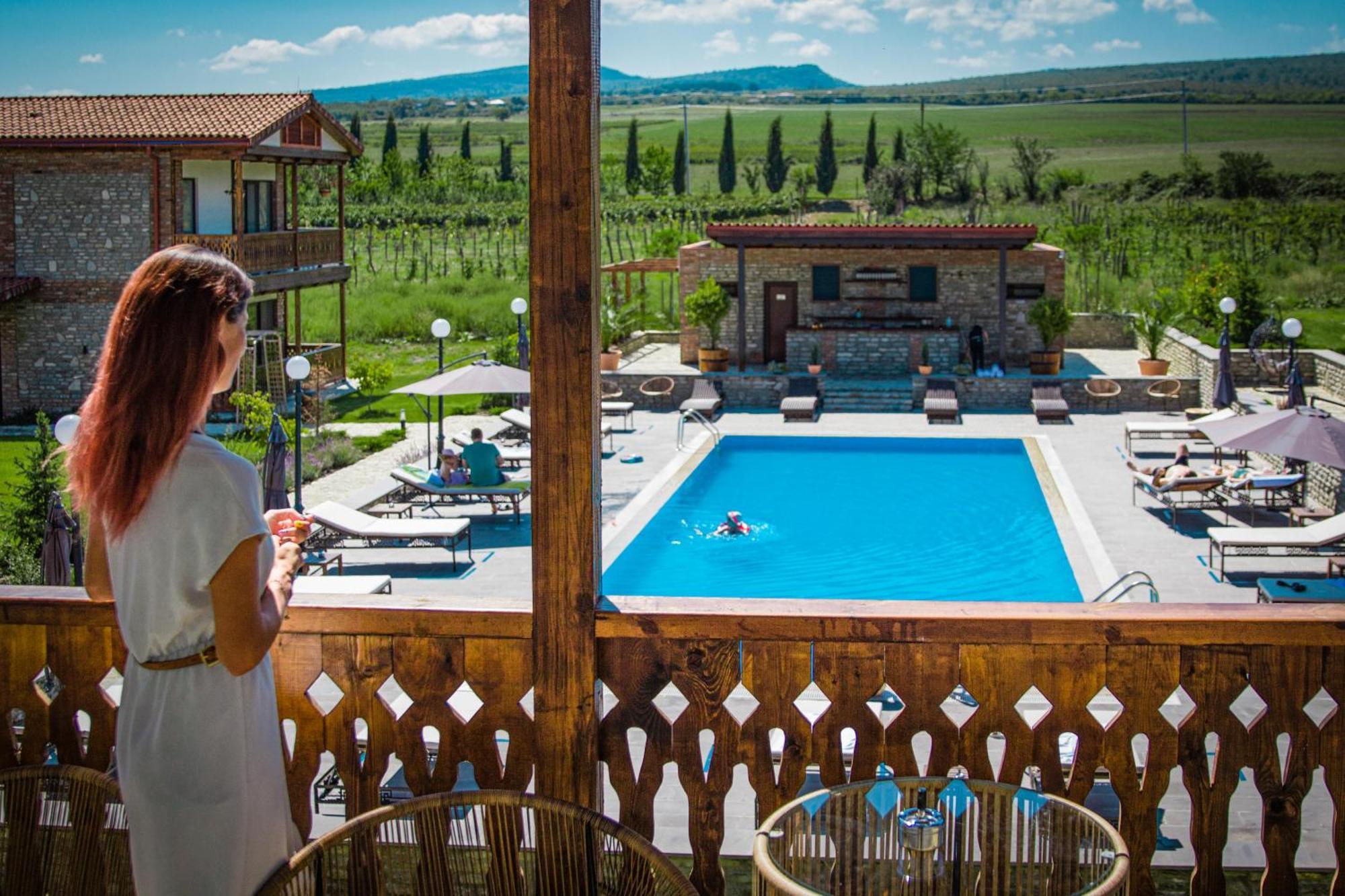 Chateau Mosmieri Hotel & Winery 泰拉维 外观 照片