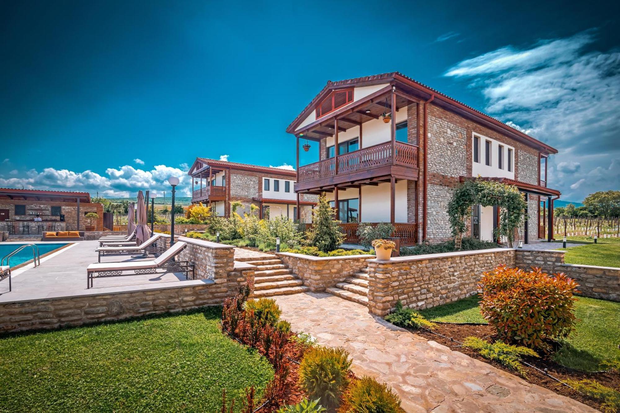 Chateau Mosmieri Hotel & Winery 泰拉维 外观 照片
